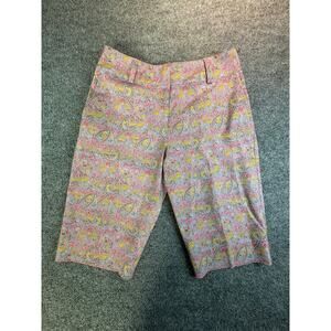 Nike Golf Women’s Floral Paisley Crop Pants - Size 14